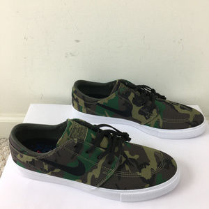 Nike Zoom Janoski Canvas RM PRM Mens Camo Shoes